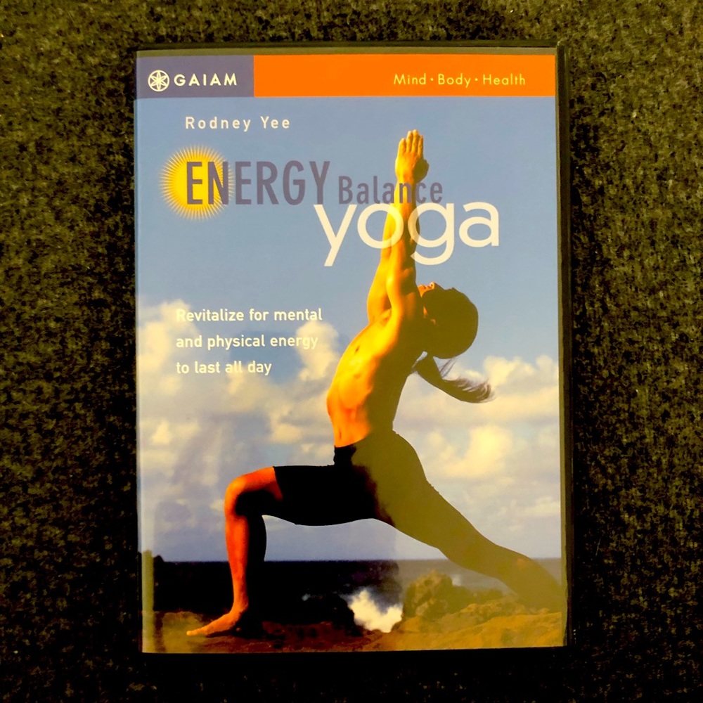 Energy and balance yoga with Rodney Yee DVD